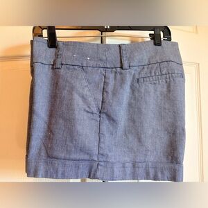 Express Blue Linen-Blend dress or casual short, size 16